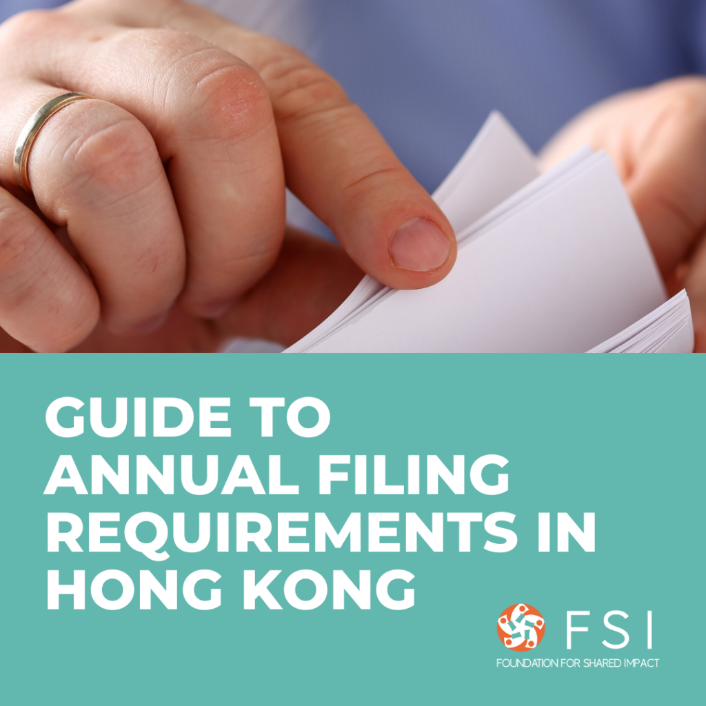 Guide To Annual Filing Requirements In Hong Kong Foundation For 