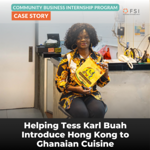 FSI helping Tess Karl Buah introduce Hong Kong to Ghanaian cuisine