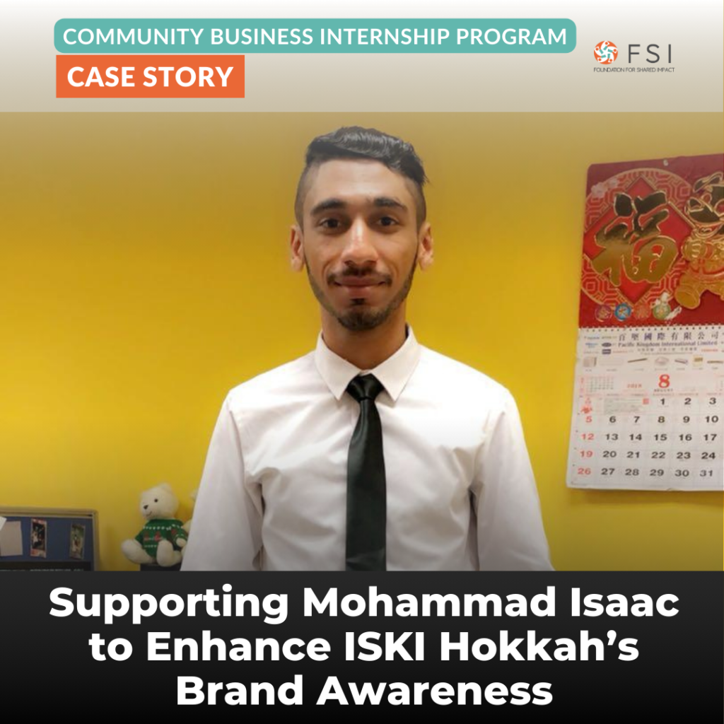 Supporting Mohammad Isaac to Enhance ISKI Hokkah’s Social Media Brand Awareness