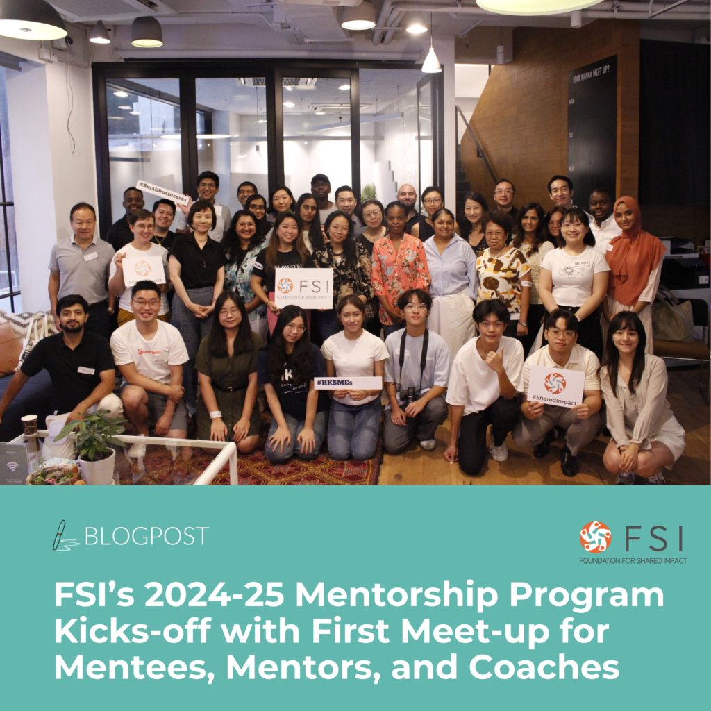 FSI’s 2024-25 Mentorship Program Kicks-off with First Meet-up for Mentees, Mentors, and Coaches