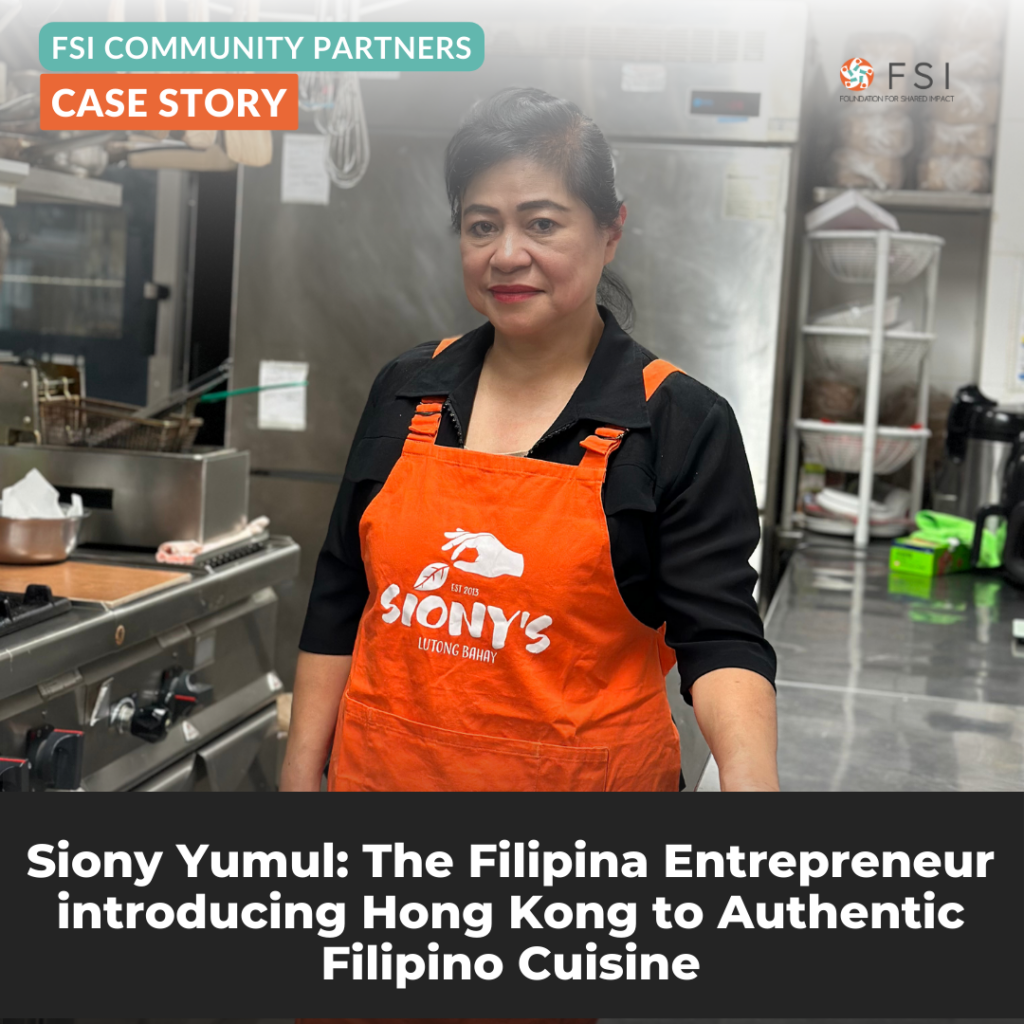 Siony Yumul: The Filipina Entrepreneur introducing Hong Kong to Authentic Filipino Cuisine